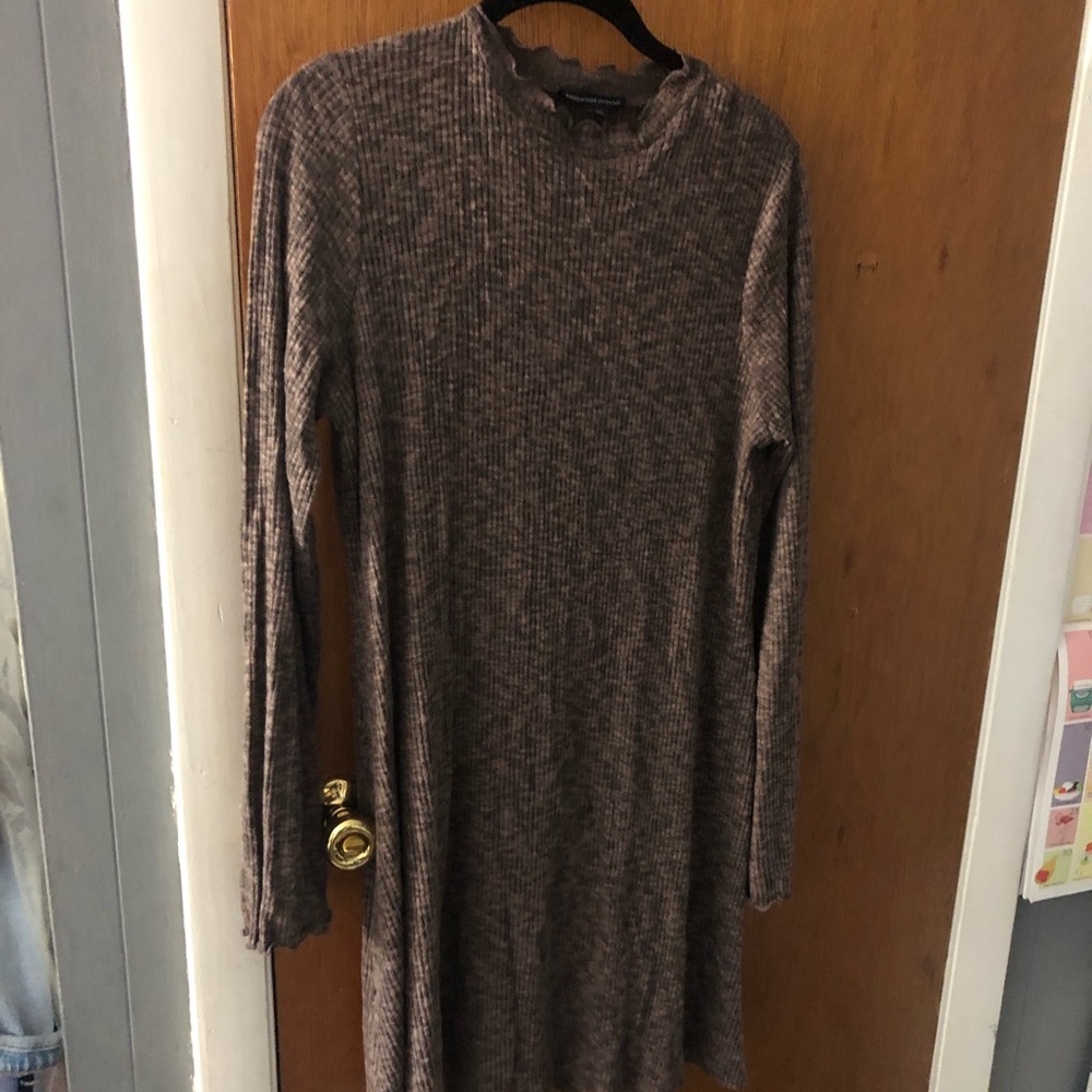 Long Sleeve Turtleneck Dress